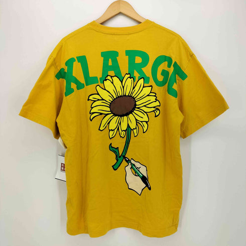 エクストララージ XLARGE 向日葵 プリント クルーネック S/S Tシャツ メンズ JPN:L