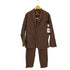 デサントポーズ DESCENTE PAUSE 2B TAILORED JACKET / EASY TAPERED PANTS スナップ釦 2Bシングルスーツ メンズ L/S