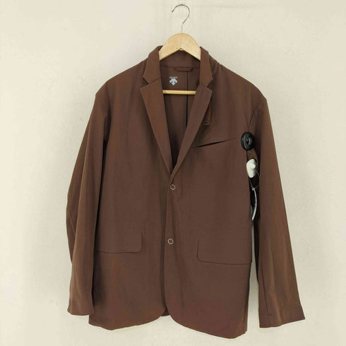 デサントポーズ DESCENTE PAUSE 2B TAILORED JACKET / EASY TAPERED PANTS スナップ釦 2Bシングルスーツ メンズ L/S