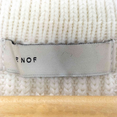 ENOF カシミヤ混 コットンニット レディース FREE
