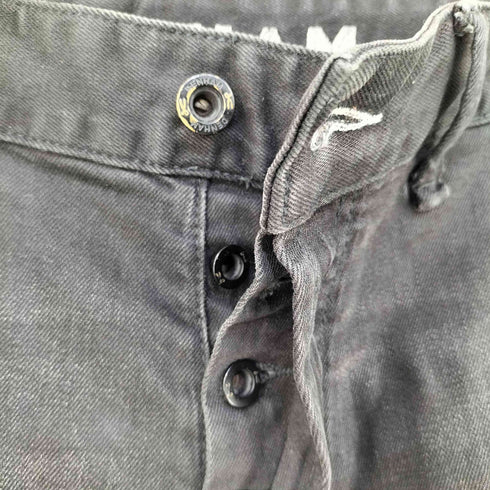 デンハム DENHAM YORK SLIM TAPERED ユーズド加工デニムパンツ メンズ 33