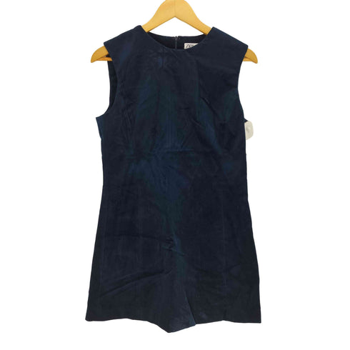 ザラ ZARA ベロアノースリーブワンピース レディース L