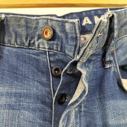 デンハム DENHAM RAZOR SLIM FIT ユーズド加工デニムパンツ メンズ 32