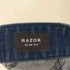 デンハム DENHAM RAZOR SLIM FIT ユーズド加工デニムパンツ メンズ 32