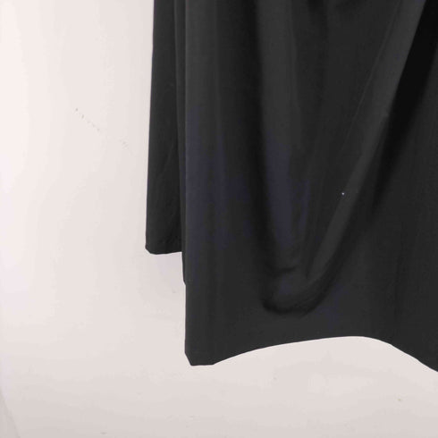 ヨウジヤマモトプールオム Yohji Yamamoto POUR HOMME 18AW 皺ギャバフロントギャザースカート 黒の自由 レディース JPN:3