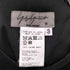 ヨウジヤマモトプールオム Yohji Yamamoto POUR HOMME 18AW 皺ギャバフロントギャザースカート 黒の自由 レディース JPN:3