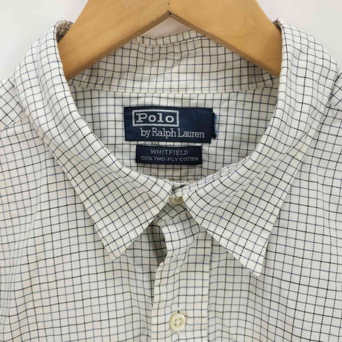 ポロバイラルフローレン Polo by RALPH LAUREN WHITFIELD 両フラップ チェックシャツ メンズ