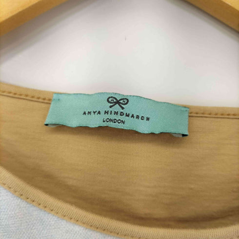 アニヤハインドマーチ ANYA HINDMARCH イタリア製 人物プリント S/S カットソー レディース EUR:44