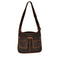 orla kiely 2ポケット レザーショルダーバッグ レディース