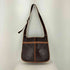 orla kiely 2ポケット レザーショルダーバッグ レディース