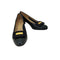 サルヴァトーレフェラガモ Salvatore Ferragamo リボン装飾 ヒールパンプス レディース 6 1/2