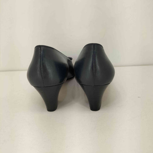 サルヴァトーレフェラガモ Salvatore Ferragamo リボン装飾 ヒールパンプス レディース 6 1/2