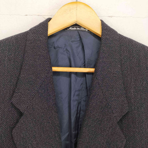ジョルジオアルマーニ Giorgio Armani MADE IN ITALY ヘリンボーンツイードテーラードジャケット メンズ 38S