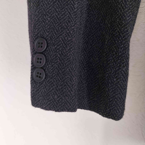 ジョルジオアルマーニ Giorgio Armani MADE IN ITALY ヘリンボーンツイードテーラードジャケット メンズ 38S