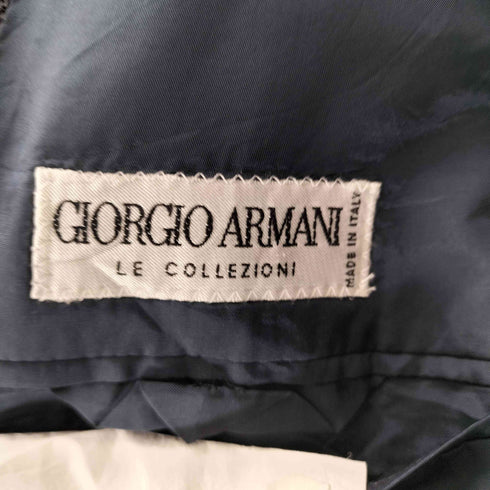 ジョルジオアルマーニ Giorgio Armani MADE IN ITALY ヘリンボーンツイードテーラードジャケット メンズ 38S