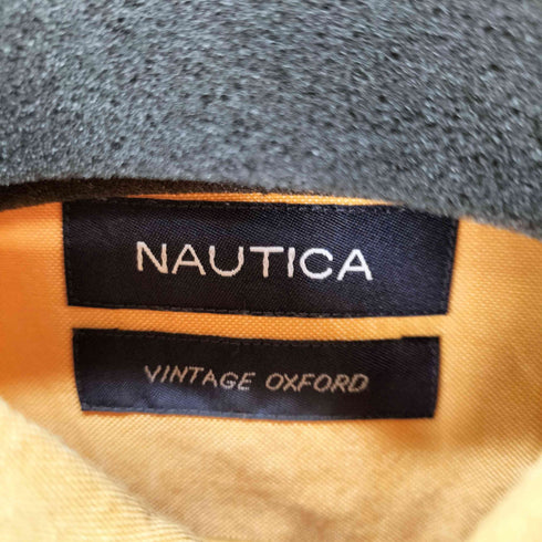 ノーティカ NAUTICA VINTAGE OXFORD ボタンダウンL/Sオックスフォードシャツ メンズ 32/33