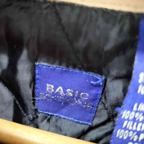 ベーシックエディションズ BASIC EDITIONS ダブルポケットL/Sチェックシャツジャケット 裏地キルティング メンズ JPN:L