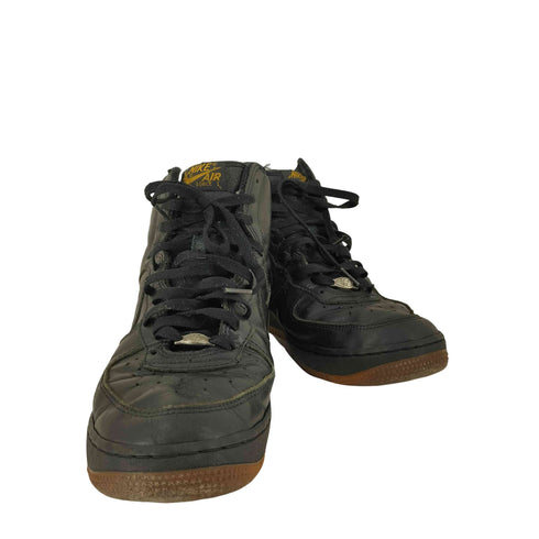ナイキ NIKE 00s 03年製 AIR FORCE 1 HIGH - BLACK/BLACK-CANYON GOLD-GUM メンズ JPN:26.5