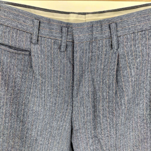 80S DONEEL GORDON Yジップ ウール 1タック スラックス パンツ メンズ