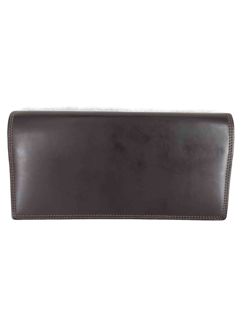 NAUGHTIAM CORDOVAN レザー長財布 ウォレット メンズ