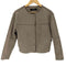 ザラ ZARA フェイクスウェードノーカラージャケット レディース JPN:M