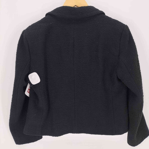 ザラ ZARA 金ボタンツイードテーラードジャケット レディース JPN:L