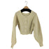 スライ SLY 2WAY C/N CROPPED KNIT カーディガン レディース FREE