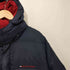 トミーヒルフィガー TOMMY HILFIGER ロゴ刺繍 フード付き ダブルジップ ダウンジャケット メンズ L/G
