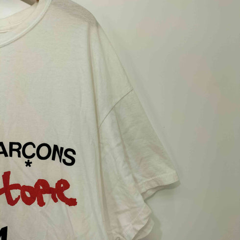 コムデギャルソン COMME des GARCONS 復刻 guerrilla store 2004 ゲリラストア Tシャツ メンズ 4L