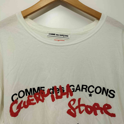 コムデギャルソン COMME des GARCONS 復刻 guerrilla store 2004 ゲリラストア Tシャツ メンズ 4L