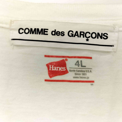 コムデギャルソン COMME des GARCONS 復刻 guerrilla store 2004 ゲリラストア Tシャツ メンズ 4L
