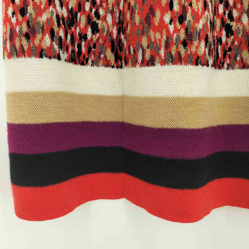 ミッソーニ MISSONI ウエスト切替デザインニットワンピース レディース