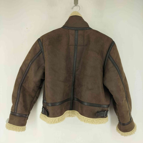 アルファインダストリーズ ALPHA INDUSTRIES フェイクムートン B-3ジャケット レディース JPN:M