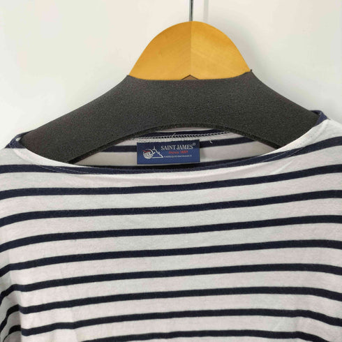 セントジェームス SAINT JAMES バスクT ボーダー L/S Tシャツ メンズ