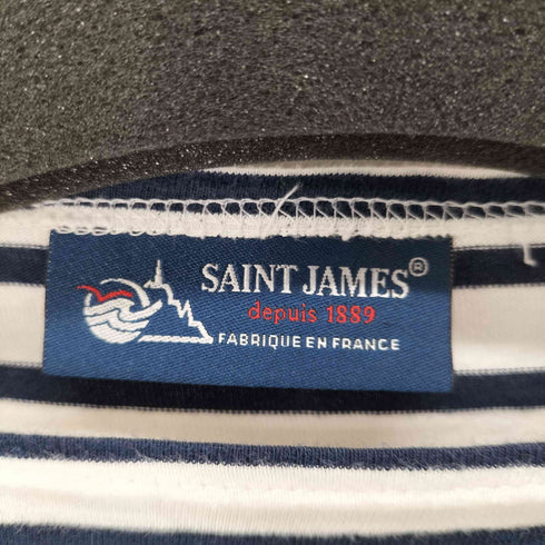 セントジェームス SAINT JAMES バスクT ボーダー L/S Tシャツ メンズ