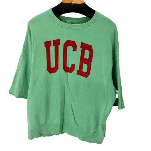 ユナイテッドカラーズオブベネトン UNITED COLORS OF BENETTON UCB クルーネック スウェットシャツ 半袖 メンズ L