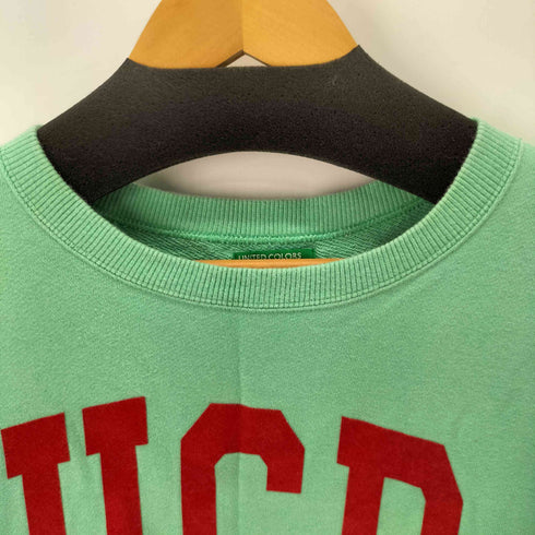 ユナイテッドカラーズオブベネトン UNITED COLORS OF BENETTON UCB クルーネック スウェットシャツ 半袖 メンズ L