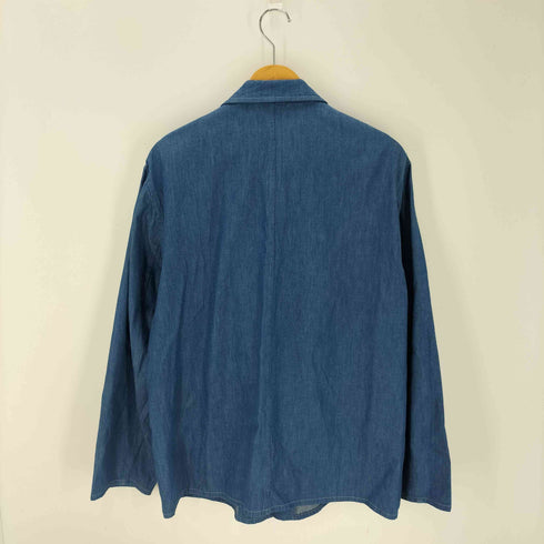 ブラームス BLURHMS 21SS Light oz Denim Cardigan Jacket Indigo メンズ 3
