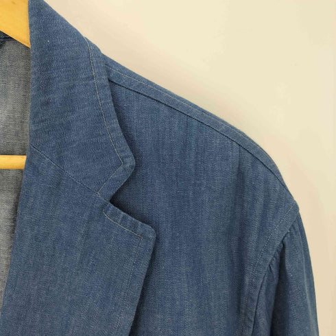 ブラームス BLURHMS 21SS Light oz Denim Cardigan Jacket Indigo メンズ 3