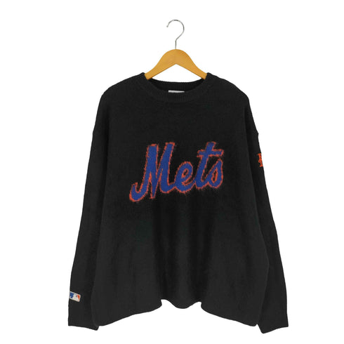ペルーシュ Perushu MLB コラボ アクリル シャギーニット メンズ JPN:M