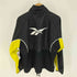 リーボック Reebok バック ベクターロゴ プリント バイカラー 異素材切替 リップストップ トラックジャケット ジャージ メンズ import:M