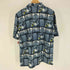 IMPERIAL WEAR 犬 ブルドック 総柄 開襟オープンカラー シャツ メンズ import:L