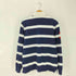 ポロラルフローレン POLO RALPH LAUREN ビッグポニー刺繍 ボーダー柄 長袖ラガーシャツ メンズ JPN:M