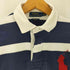 ポロラルフローレン POLO RALPH LAUREN ビッグポニー刺繍 ボーダー柄 長袖ラガーシャツ メンズ JPN:M