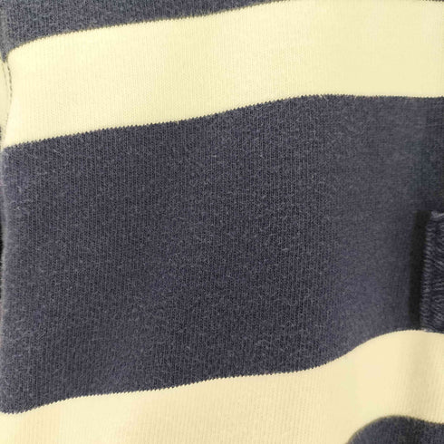 ポロラルフローレン POLO RALPH LAUREN ビッグポニー刺繍 ボーダー柄 長袖ラガーシャツ メンズ JPN:M