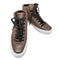 ジミーチュウ JIMMY CHOO イタリア製 ハイカットレザースニーカー ラメ メタリック メンズ EUR:39.5