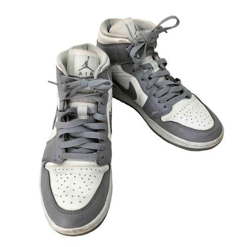 ジョーダンブランド JORDAN BRAND Air Jordan 1 Mid Grey/Sail メンズ JPN:26.5