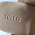 イエロー YELLO NAKED DOUBLE SNEAKER SANDLS 厚底ストラップサンダル ダッドスニーカー レディース JPN:M