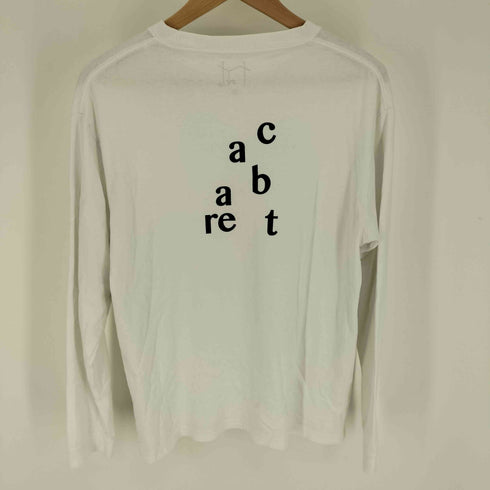 CABARET POVAL VC LS Tee バックロゴ グラフィック プリント ロングスリーブ Tシャツ メンズ JPN:L