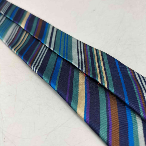 ポールスミス Paul Smith イタリア製 シルク ストライプ ネクタイ メンズ